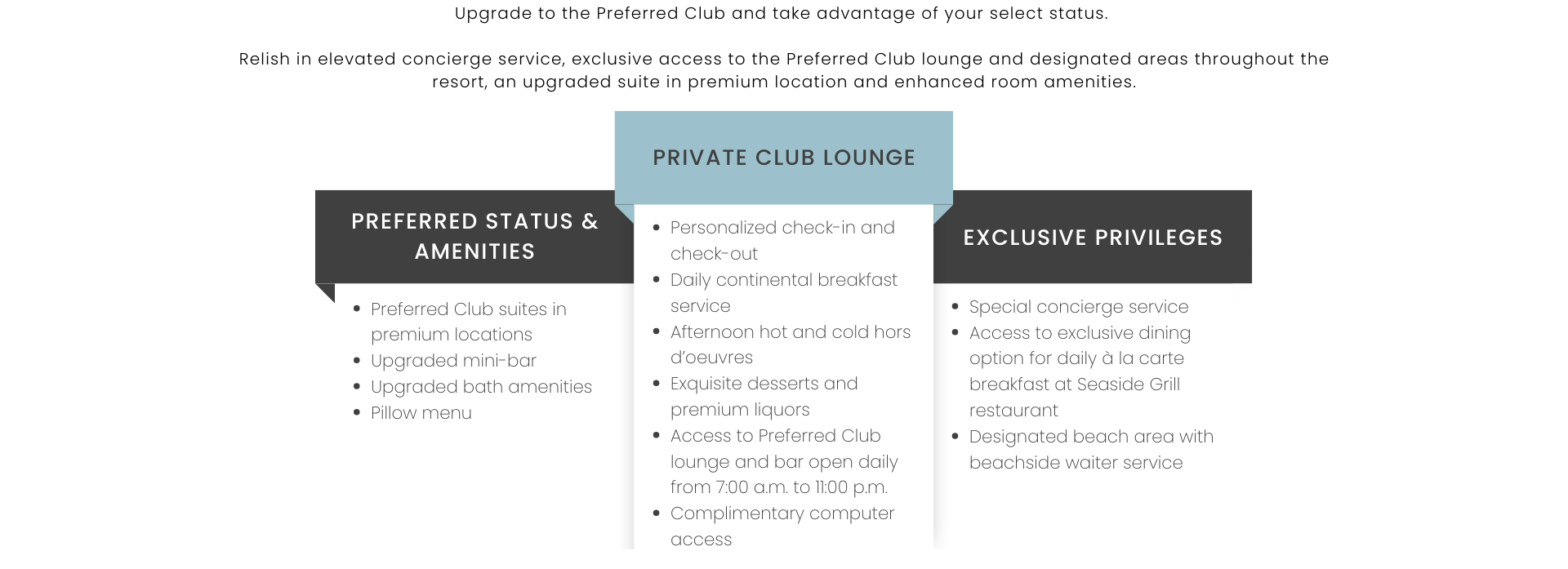 preferred club black color Preferred Club Black Color