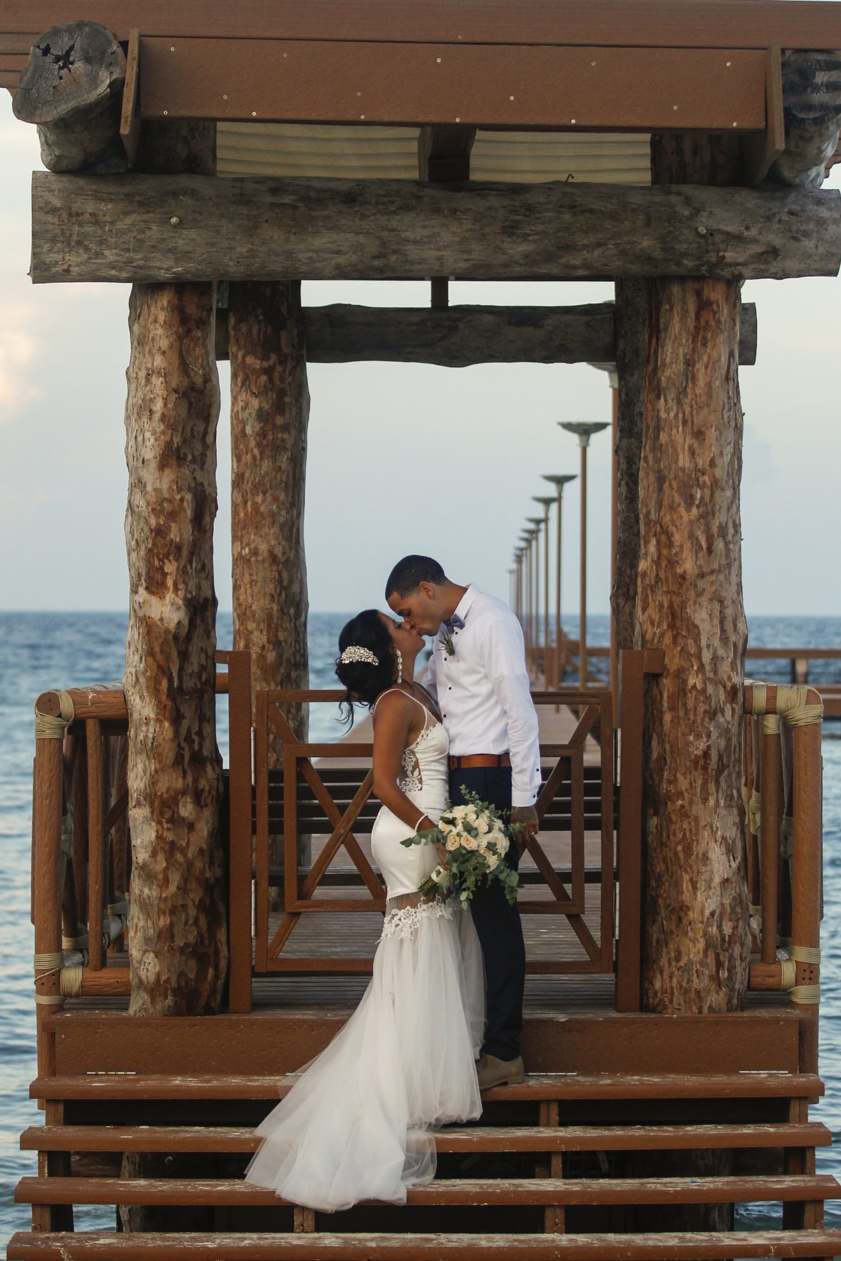 dreams playa mujeres mexico wedding couple